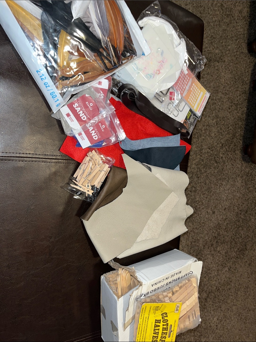 Declutter bundle of crafting supplies